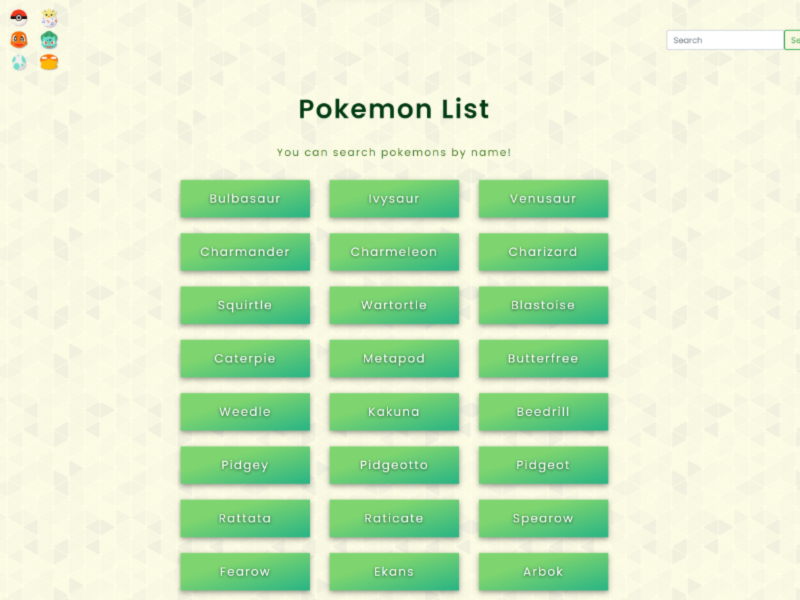 Pokemon List App image